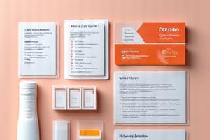 At-Home Food Sensitivity Test Kit components