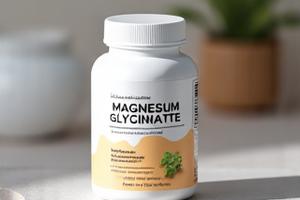Magnesium Glycinate supplement bottle